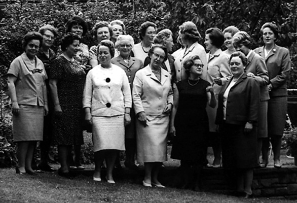 Weibliche Mitglieder der SPD-Bundestagsfraktion 1965