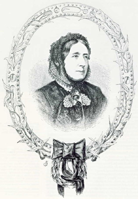 Porträt Henriette Davidis; Stadtarchiv Sprockhövel.