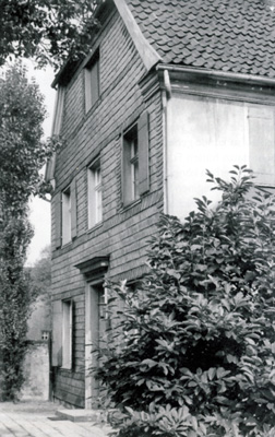 Ehemaliges Paternhaus, bis zum Abriss 1966 Pastorenhaus