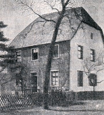 Pfarrhaus in der Kirchengemeinde Dellwig; Hauptarchiv der v. Bodelschwinghschen Stiftungen Bethel