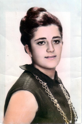 Güzin Güven 1969 im Alter von 17 Jahren