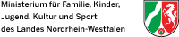 Logo Ministerium Familie, Kinder, Jugend, Kultur und Sport NRW